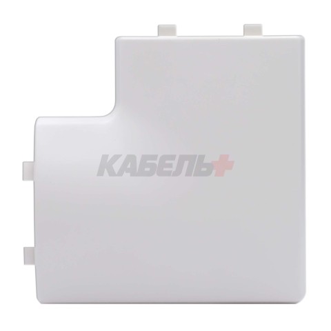 Угол плоский для напольного канала 75х17 мм APSP W, цвет белый DKC