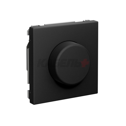 ARTGALLERY СВЕТОРЕГУЛЯТОР (диммер) повор-нажим, LED, RC, 400Вт, механизм, КАРБОН