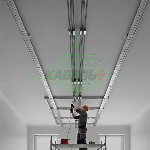 Нивелир лазерный Progressor 1 (Зеленый / 30/60 м / сетка 60 ячеек / +- 0,2 мм/м / Чехол), CONDTROL