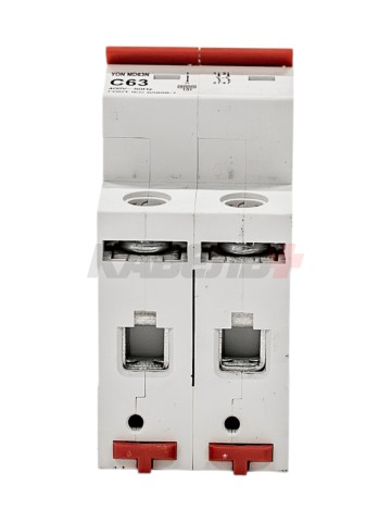 Автоматический выключатель YON max типа MD63N, 6кА, 2 полюса, хар-ка C, 63А DKC