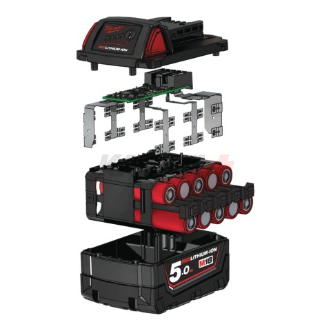 Комплект аккумулятор и зарядное устройство MILWAUKEE M18 NRG-502