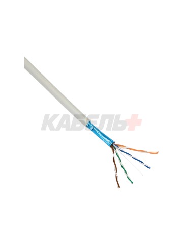 Витая пара F/UTP кат. 5E 100МГц 4 пары PVC INDOOR 1м серый GENERICA