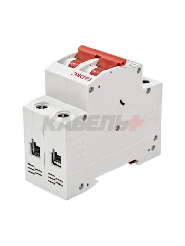Автоматический выключатель YON max типа MD63S, 4,5кА, 2 полюса, хар-ка C, 25А DKC