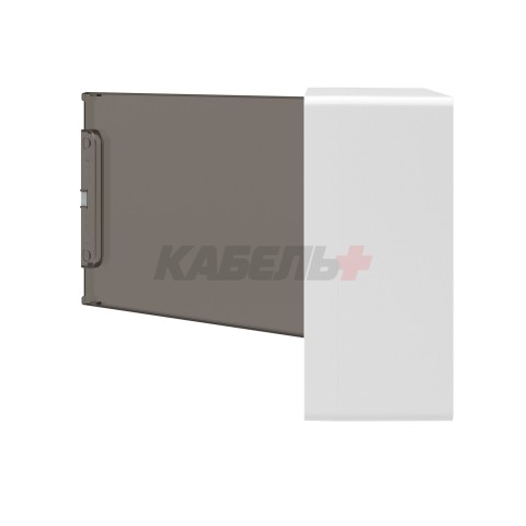 Щиток 12 мод настенный FRAME, белый, с тонированной дверцей, с 2 шинами PEN на 6 и 8 отв.