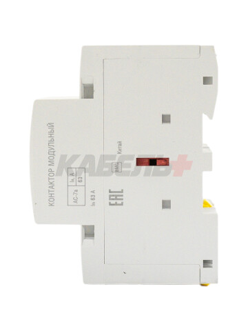 Контактор модульный КМ63-40М AC/DC IEK