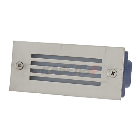 Светильник для ступеней GSTL-S1-3BT-5K Хром с решеткой