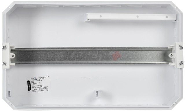 Корпус пластиковый ЩРВ-П-18 черн. прозр. дверь IP41 GENERICA