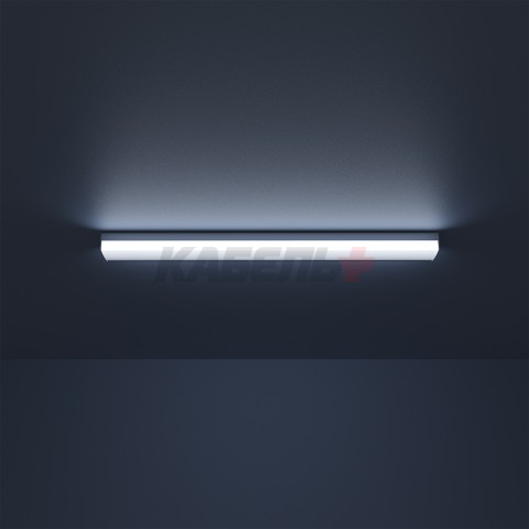 Св-к светодиодный матовый Gauss IP40 590x60x36мм 18W 1800Лм 6500K Shop Lighting белый 1/20