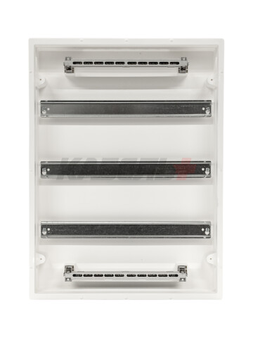 U3x18C, Щит встраиваемый, 3 ряда, 54 мод., прозрач. дверца, IP40