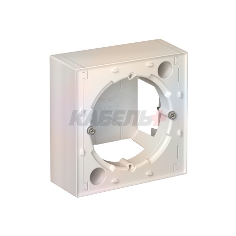 ATLASDESIGN КОРОБКА для наружного монтажа, ЖЕМЧУГ