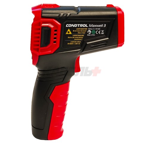 Пирометр инфракрасный Maxwell 3 (Красный / -30 С ... +380 С / +-2 С / 2*ААА), CONDTROL