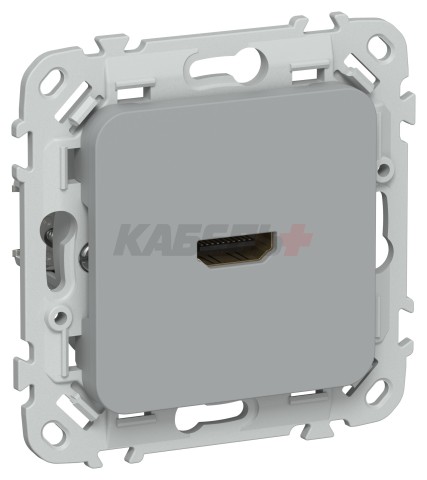 FLITE Розетка HDMI РШДМА-ФлС серый IEK