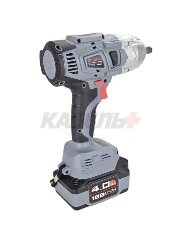 Аккумуляторный гайковерт бесщеточный ударный E0105 ProfiPower DWDTW-20V (Li-ion-1шт, 4.0Ач, 600Нм, З/У, кейс)