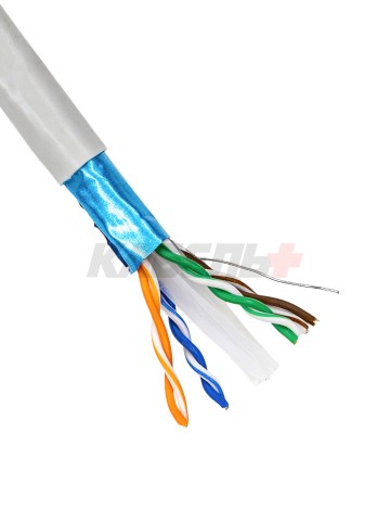 ITK Витая пара F/UTP кат.6 4x2х23AWG solid PVC серый (305м)
