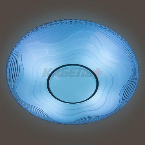 Светильник потолочный с/д General GSMCL-Smart84 80w Oblivion RGB 80Вт 3000-6500К 5540Лм 450х105мм с пультом (800384) (1/10)