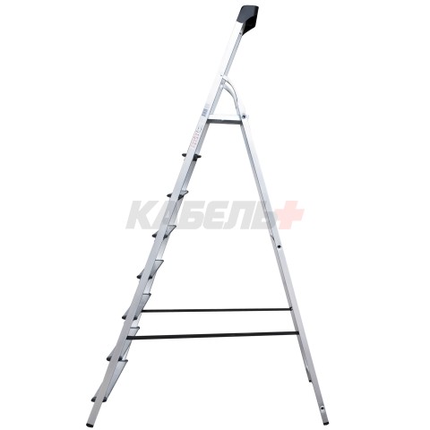 Стремянка алюминиевая 8 ступенией с органайзером NV1115 Новая высота 1115108