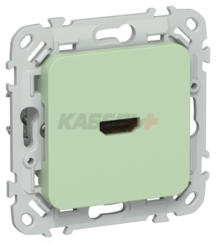 FLITE Розетка HDMI РШДМА-ФлФ фисташковый IEK