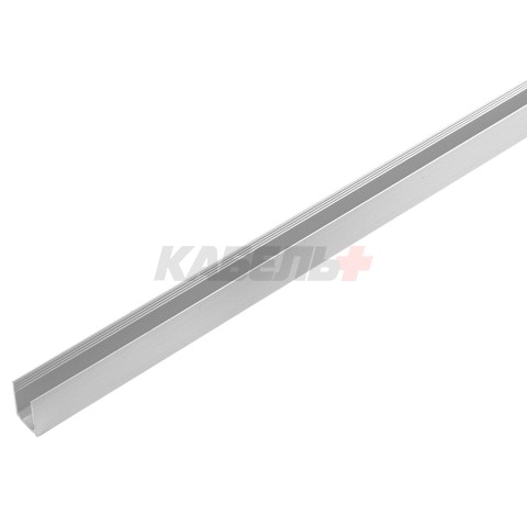 Профиль GAL-GLS-2000-6-12-NL (ТОЛЩИНА 0,6 мм 2м профиль для неона 6*12мм)