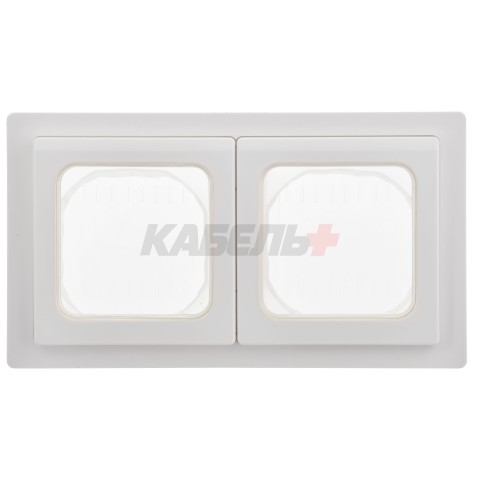 FLITE Рамка 2-местная IP55 Рпро-2-55-ФлБ белый IEK