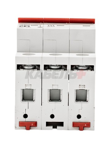 Автоматический выключатель YON max типа MD63N, 6кА, 3 полюса, хар-ка C, 63А DKC