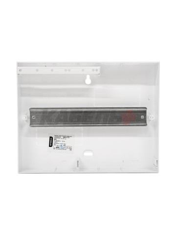 Корпус пластиковый ЩРН-П-12 черн. прозр. дверь IP41 GENERICA