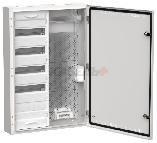 TITAN 5 Корпус комбинированный ЩРн-60 (2х60) 835х570х140мм IP30 белый IEK