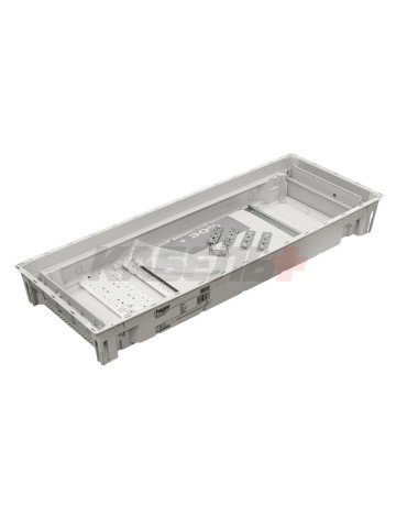 Щит скрытой установки Multimedia, (881х348х89) IP-30 // Hager - Volta (Белая дверь с перфорацией)