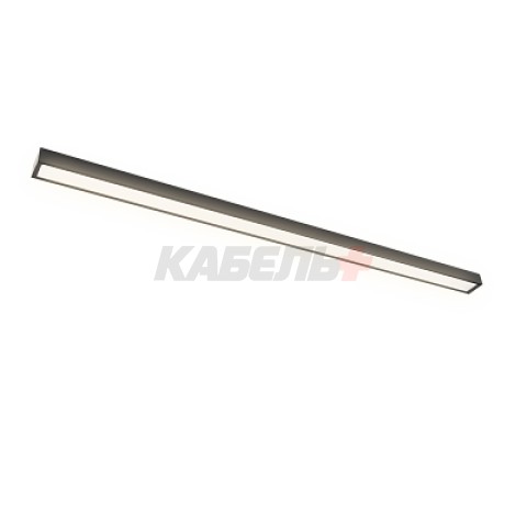 Светильник светодиодный накладной PSO-01 24w 4000K BLACK 1200x50 IP40