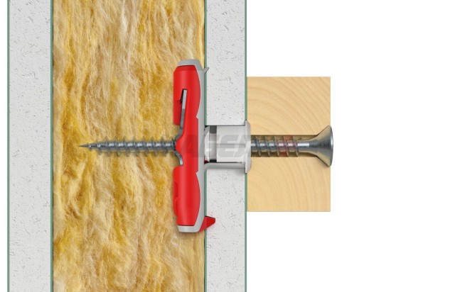 Дюбель Fischer DUOTEC 12 TOGGLE FIXING с винтом (упак. 2шт) (542802)