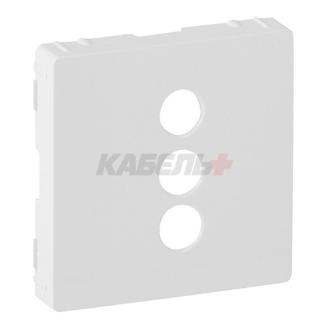 Valena Life - Лицевая панель для розетки RCA, белая