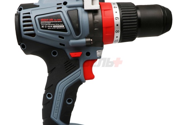 Аккумуляторная дрель бесщеточная ударная ProfiPower MKDHP-18V (Li-ion-2шт, 4.0Ач, 90Нм, 2 скорости, З/У, кейс)