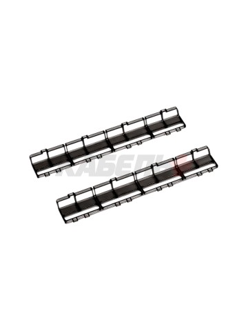 Щиток 24 мод встраиваемый FRAME, белый, с прозрачной дверцей, с 4 шинами PEN (2шт на 8 отв. и 2шт на 6 отв.)