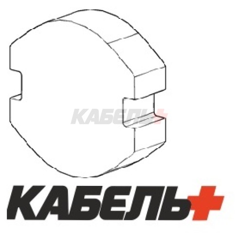 Заглушка для подрозетников KOPOS KPR68/D_KA (10 штук)