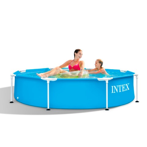 28205NP Бассейн каркасный круглый METAL FRAME 244см х 51см INTEX