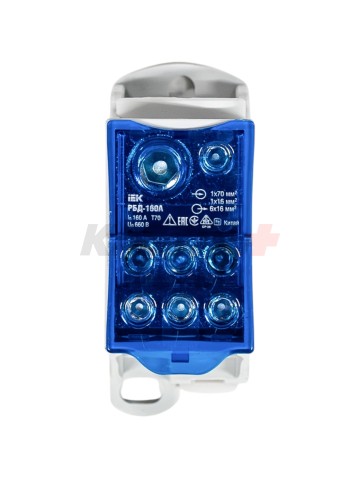 Распределительный блок на DIN-рейку РБД-160А IEK