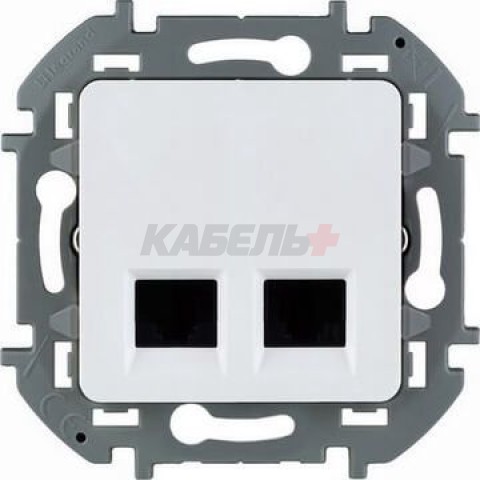 Роз 2хRJ-45 5 UTP БЕЛ INSPIRIA