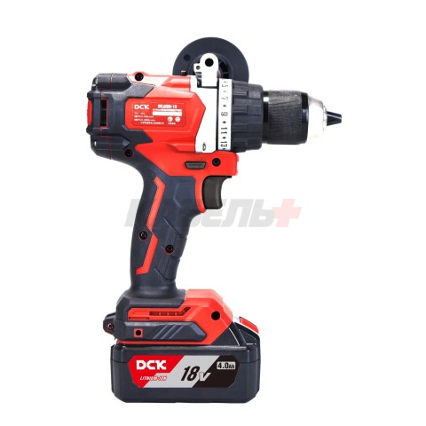 Дрель-шуруповерт аккум бесщеточная DCK KDJZ06-13, 18В, 2*4а/ч, 120нм кейс