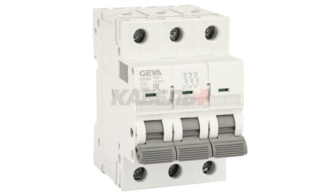 Авт. выключатель GYM9-3P-20C, 3P, 20A, хар-ка C, 6kA, 3M