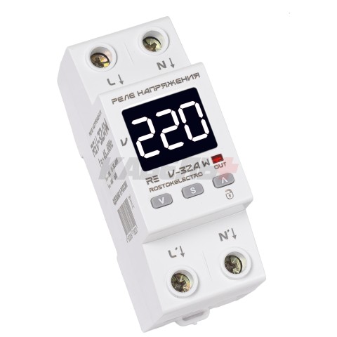 Реле напряжения RE V-32A W