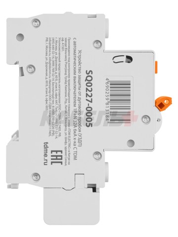 УЗДП с авт. выкл. 1P+N 32А 6кА х-ка С TDM