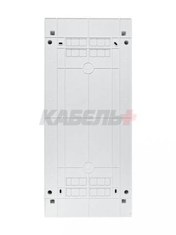 N48C IT, Щит навесной мультимедийный, 4 ряда, прозрач. дверца, IP40