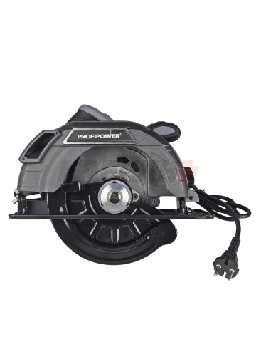 Пила циркулярная E0266 PROFIPOWER ДП-185B (1200Вт, 5500об/мин, диск 185х20мм, пропил 42/60мм, 45°)