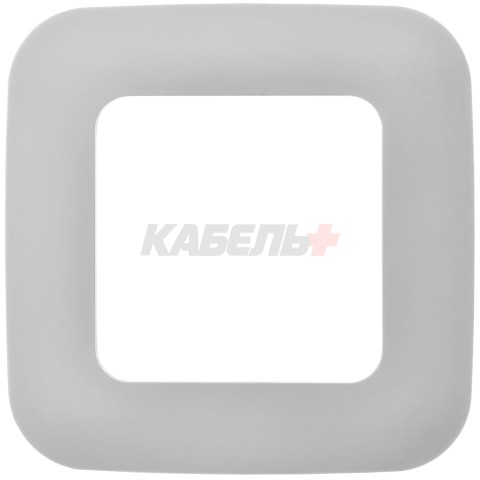 FLITE Рамка 1-местная РУ-1-А-ФлА алюминий IEK