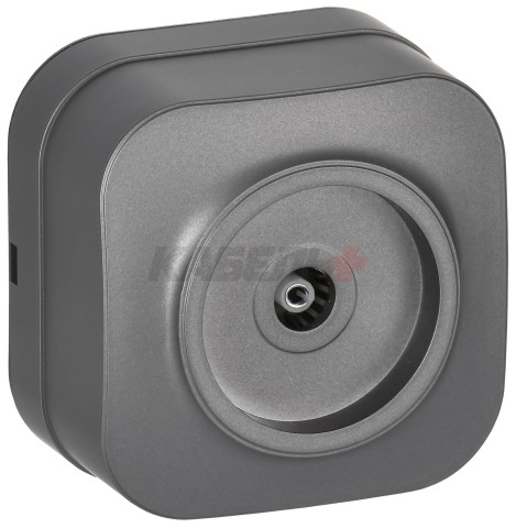 GLORY Розетка для открытой установки TV РТВ20-ХСм сталь матовый IEK