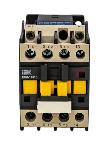 Контактор КМИ-11810 18А 230В/АС3 1NO IEK