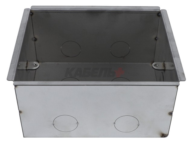 MultiDesk Коробка монтажная для бетонных полов для люка на 8 модулей СТАЛЬ