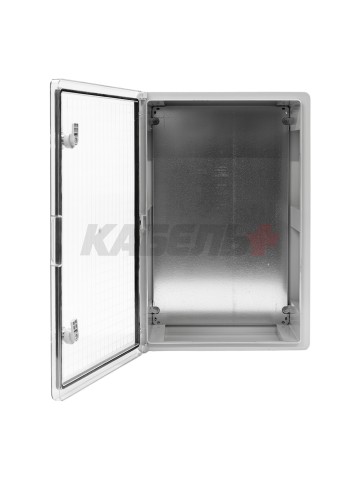 ПАНЕЛЬ ABS С ПЛАСТИКОВОЙ ПРОЗРАЧНОЙ КРЫШКОЙ 40X60X20