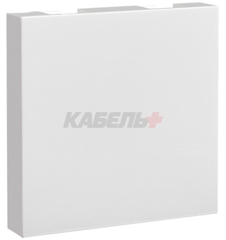 Заглушка (2 модуля) белая (2шт/компл) - 4521342