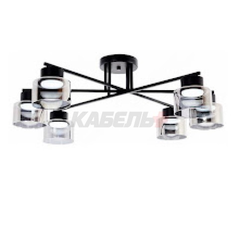 Светильник X-GX53 1080/6B чёрный