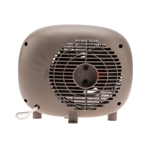 Тепловентилятор электрический настольный 2кВт со спиральным нагревательным элементом, черный REXANT